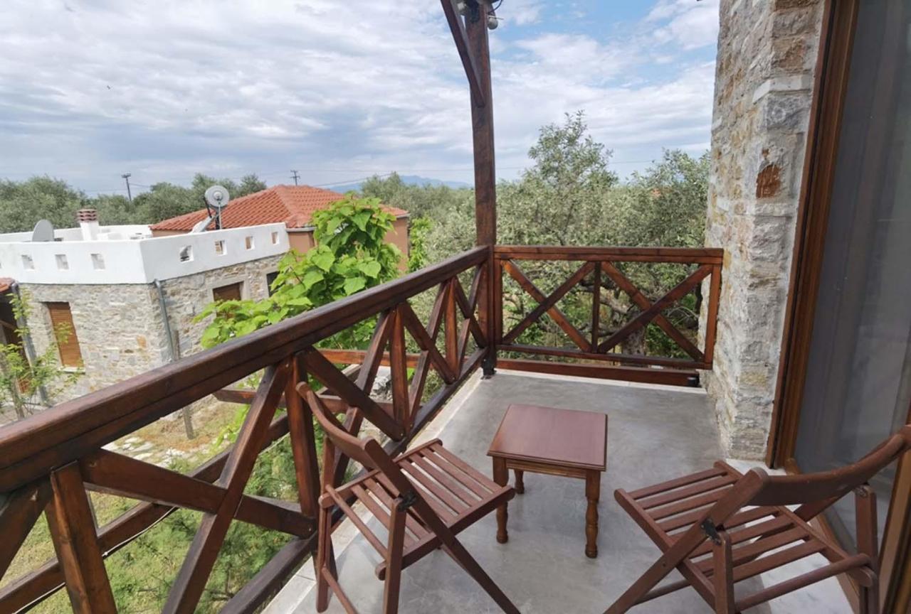 Elea Stone Houses In Organic Quiet Olive Grove, Prinos, Thassos Exteriör bild
