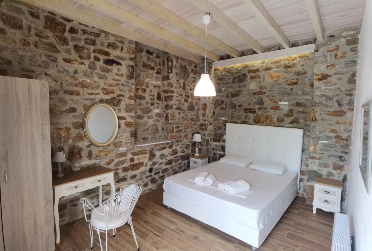 Elea Stone Houses In Organic Quiet Olive Grove, Prinos, Thassos Exteriör bild