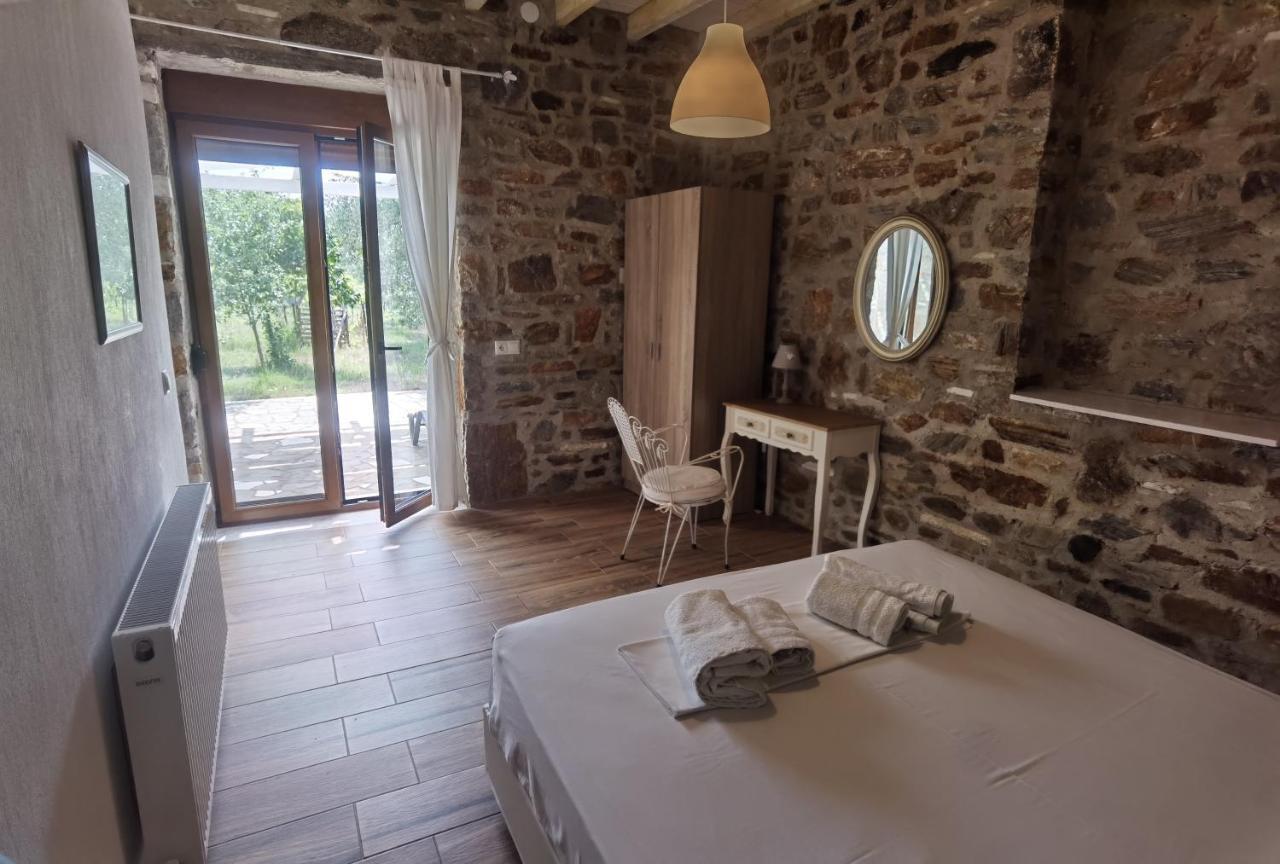 Elea Stone Houses In Organic Quiet Olive Grove, Prinos, Thassos Exteriör bild