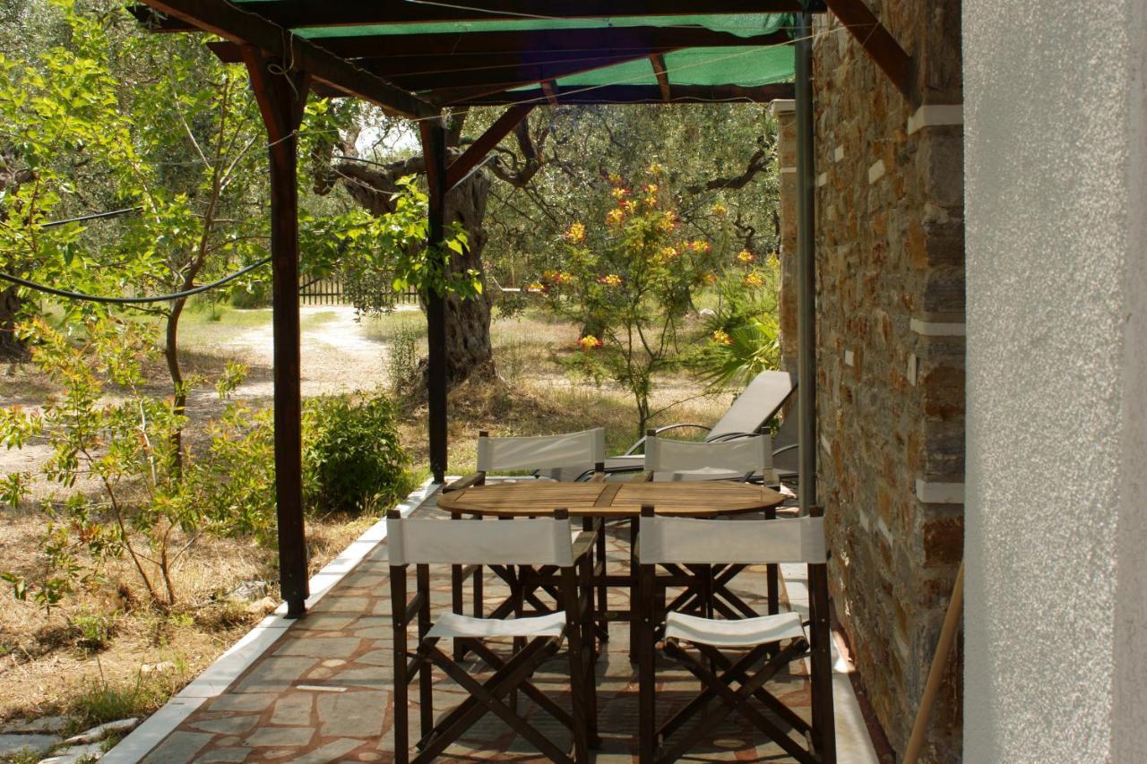 Elea Stone Houses In Organic Quiet Olive Grove, Prinos, Thassos Exteriör bild
