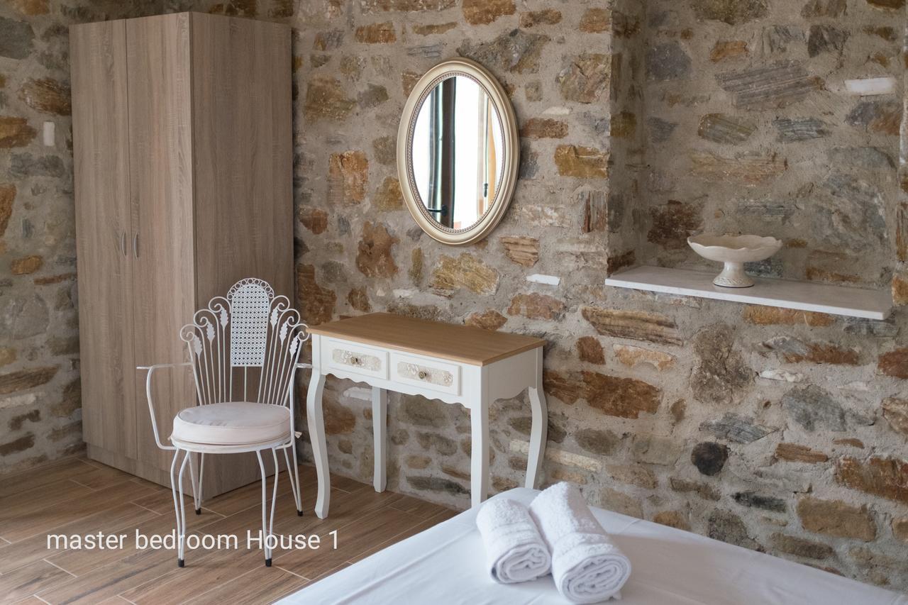 Elea Stone Houses In Organic Quiet Olive Grove, Prinos, Thassos Exteriör bild